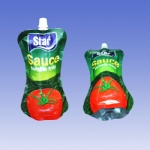 stand up pouch with spout for juice